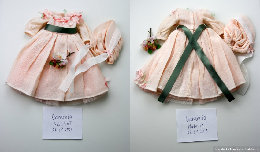 Продам комплекты одежды для 1/4 бжд девочек (фото 6)