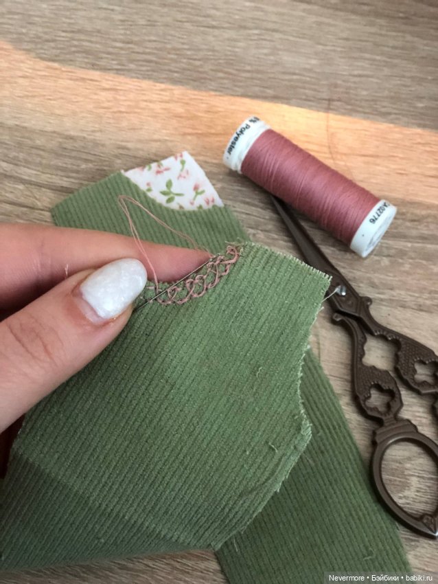 Вельветовые штанишки для девочек yosd (фото 4)