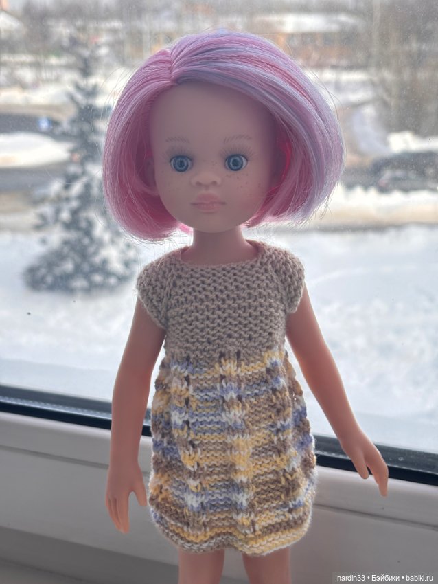 Ноэлия с розовым каре — Игровые куклы (фото 2)