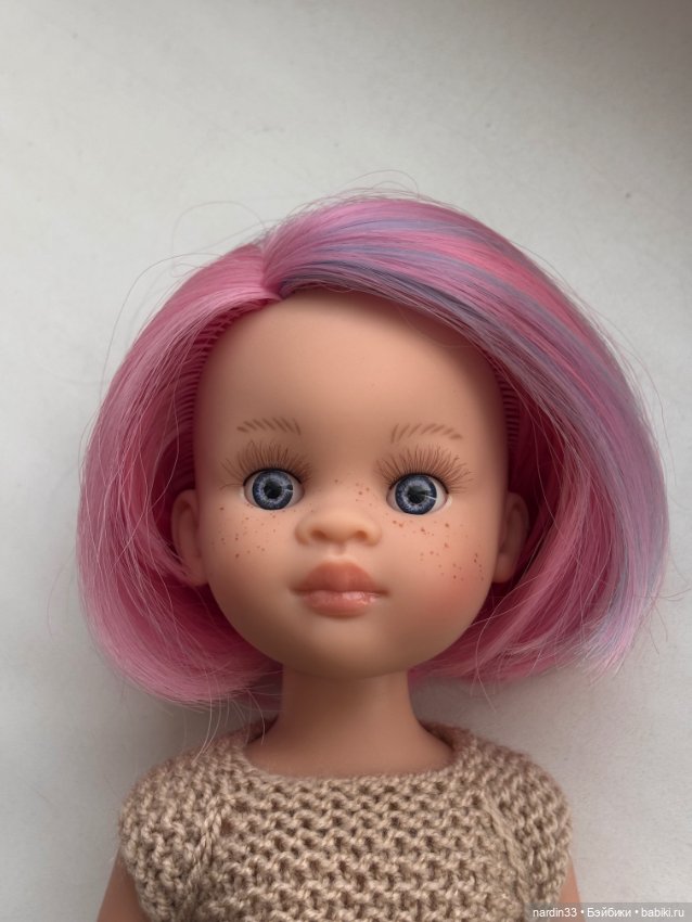 Ноэлия с розовым каре — Игровые куклы