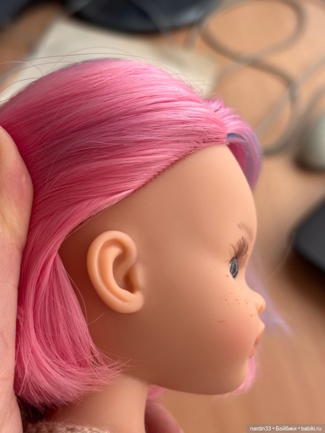 Ноэлия с розовым каре — Игровые куклы (фото 4)