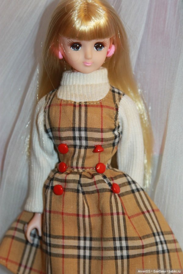 Винтажная подружка Дженни сероглазая Флора (фото 4)