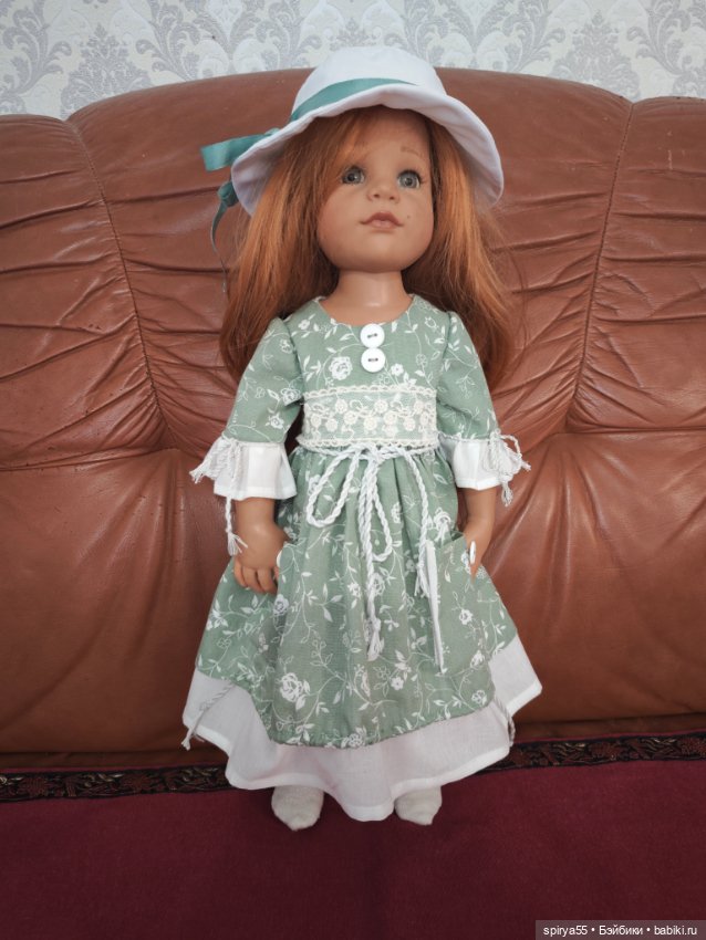 Скидка! Платье в стиле бохо для кукол Готц и Цвергназе (фото 3)