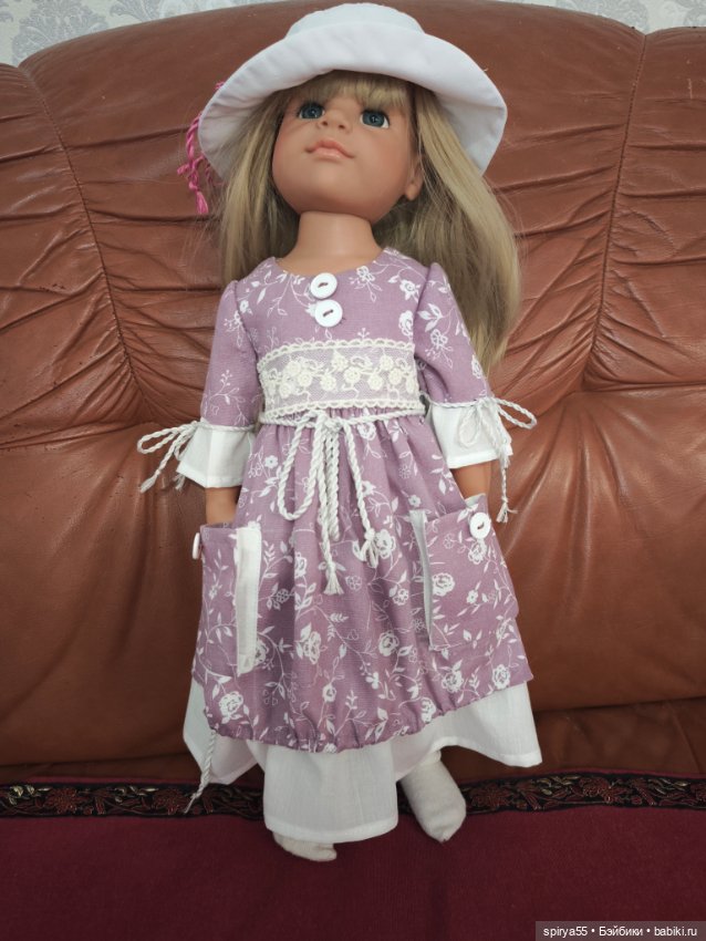 Скидка! Платье в стиле бохо для кукол Готц и Цвергназе (фото 2)