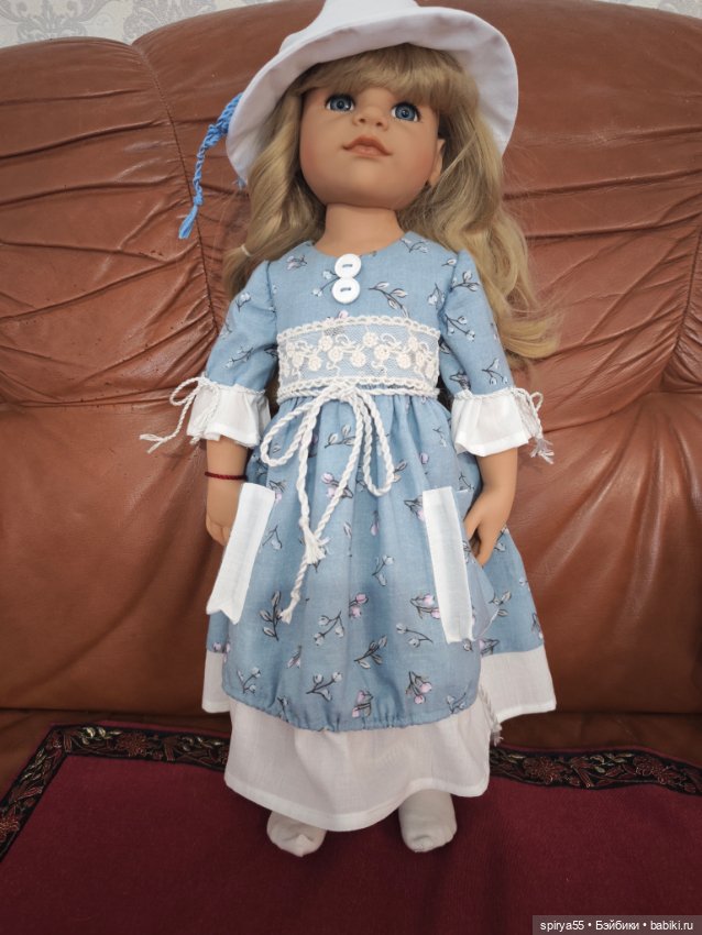 Скидка! Платье в стиле бохо для кукол Готц и Цвергназе