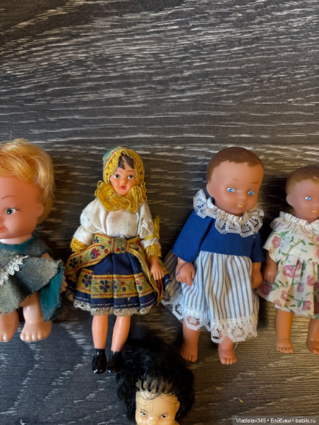 Лот пупсов — Винтажные куклы и игрушки детства (фото 3)