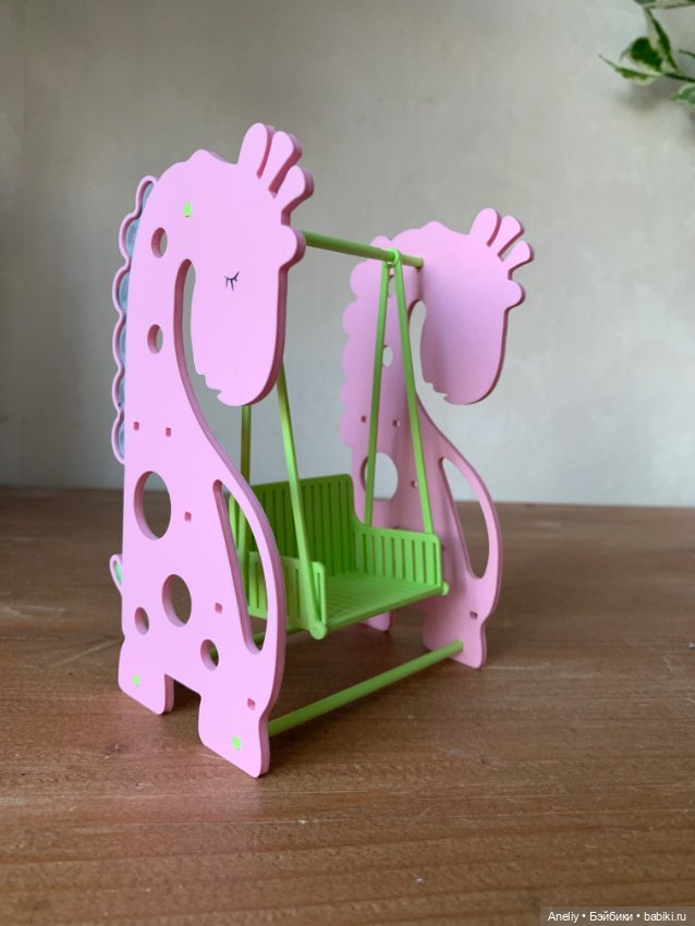 Качели Жираф — Аксессуары для BJD (фото 2)