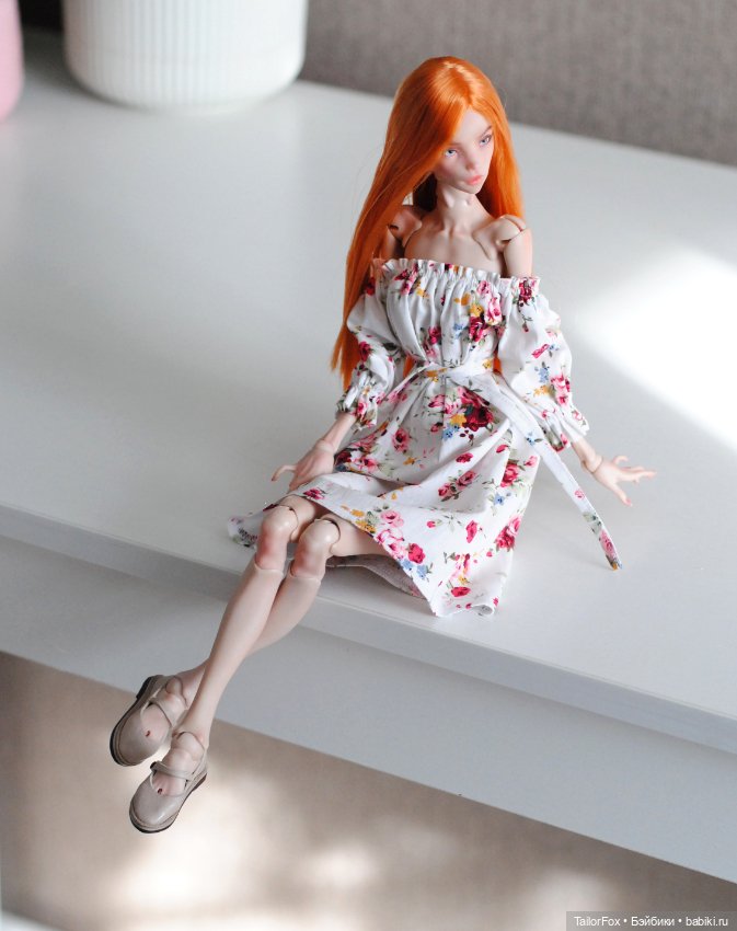 Платье для Химеры и других БЖД кукол формата 1/4 (фото 7)