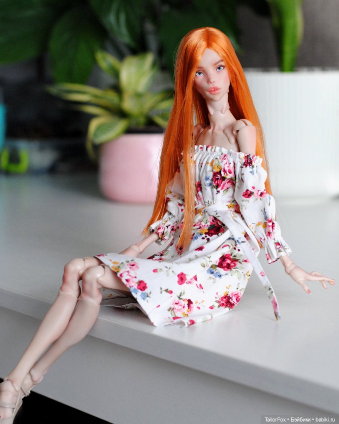 Платье для Химеры и других БЖД кукол формата 1/4 (фото 6)