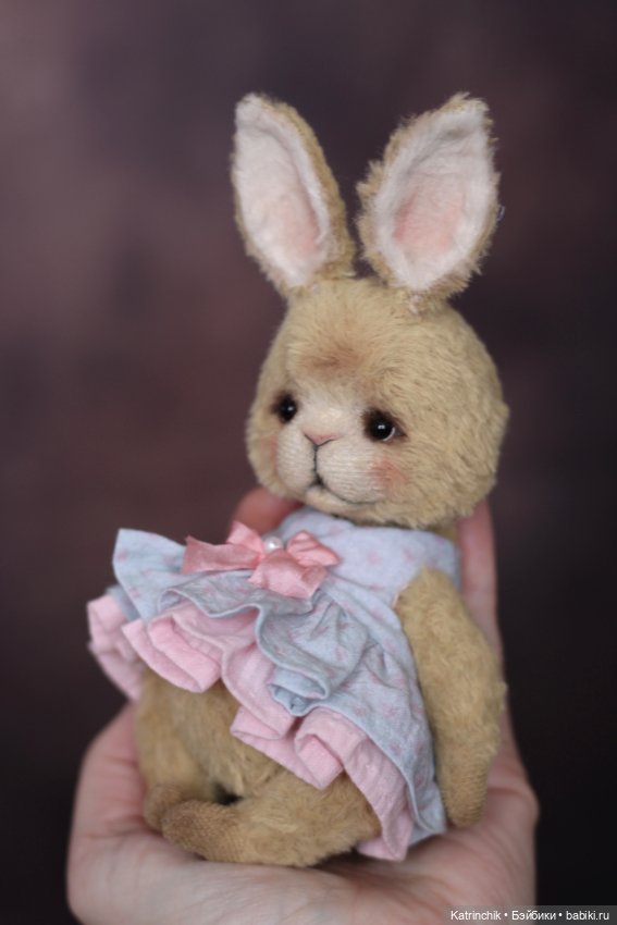Тедди зайка — Авторские игрушки (фото 8)