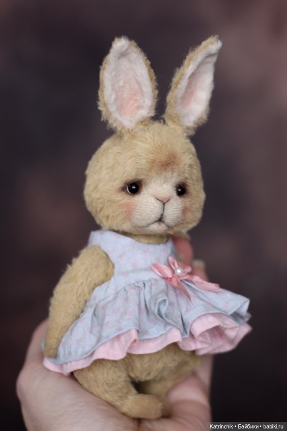Тедди зайка — Авторские игрушки (фото 2)