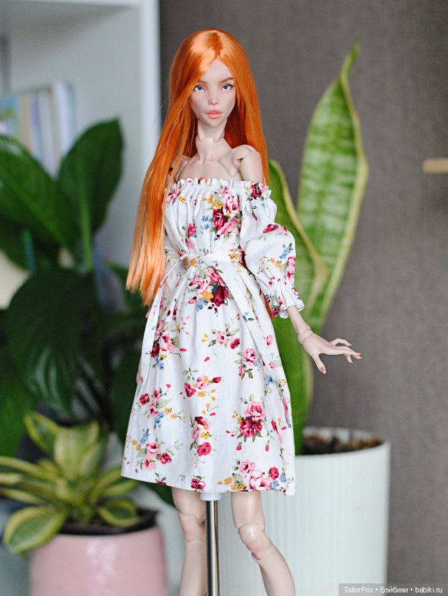 Платье для Химеры и других БЖД кукол формата 1/4 (фото 5)