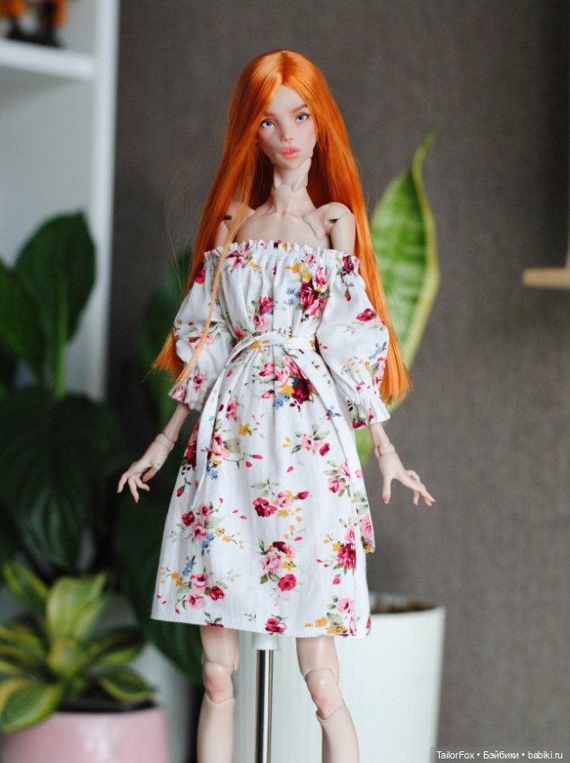 Платье для Химеры и других БЖД кукол формата 1/4 (фото 3)