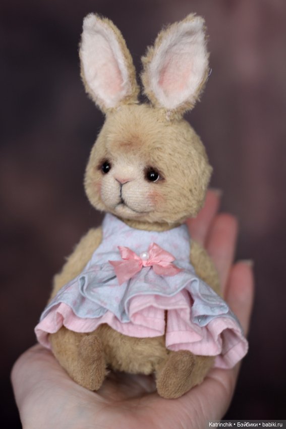 Тедди зайка — Авторские игрушки