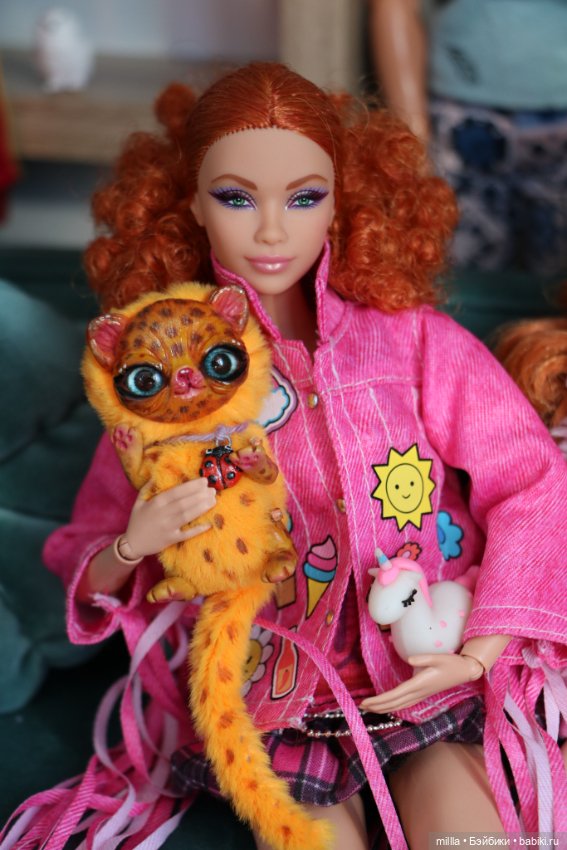 Игрушка ручной работы леопардик (фото 4)