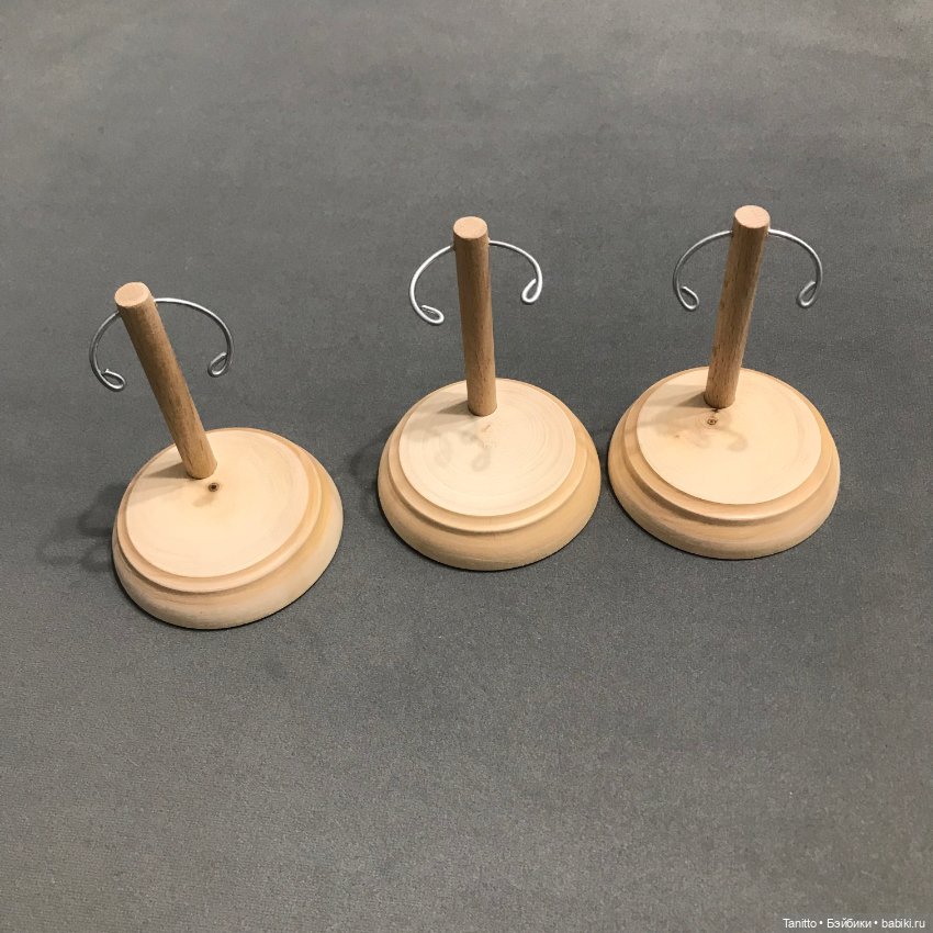 Подставки деревянные для кукол 1/8 13-15 см ростом