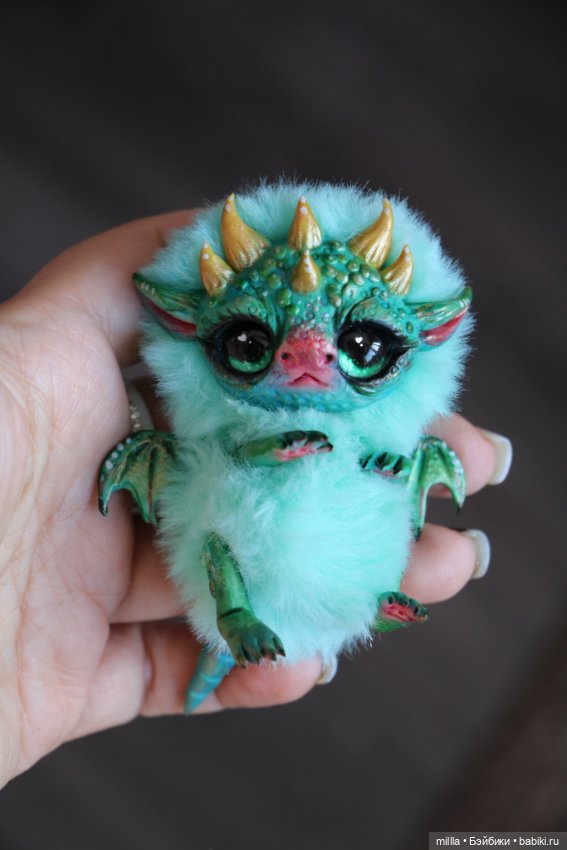 Игрушка ручной работы дракончик (фото 3)