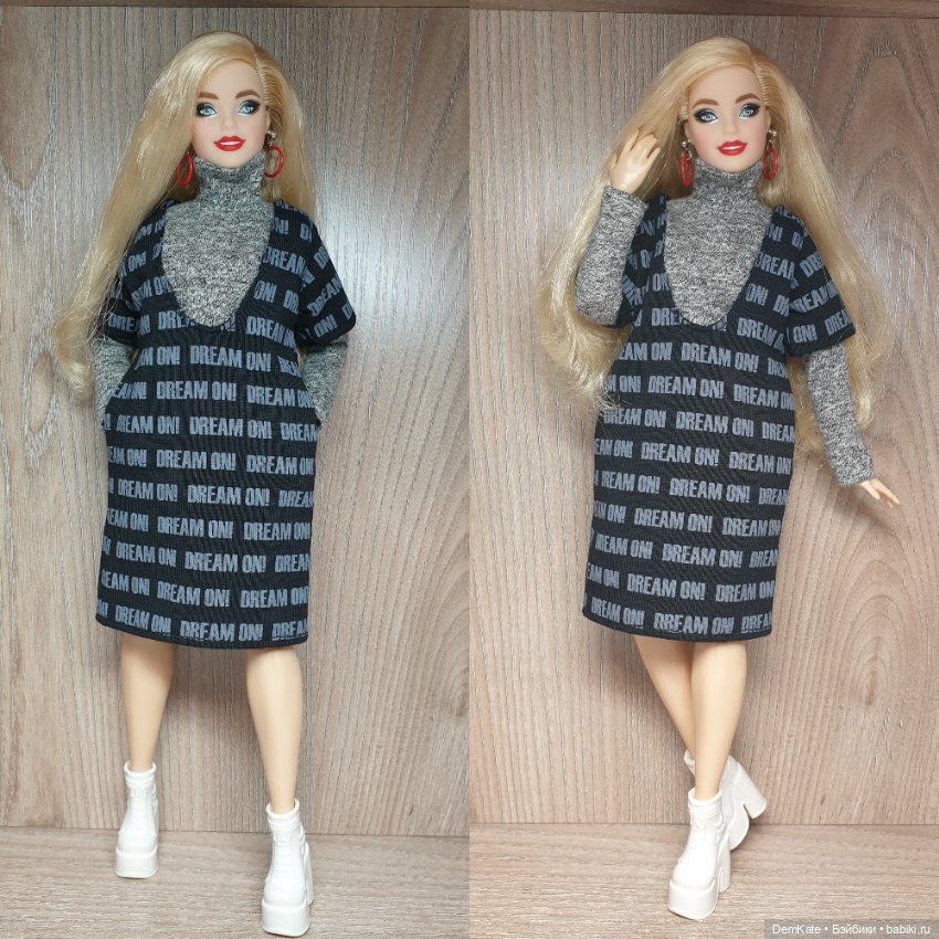 Комплект на Барби пышку — Одежда для кукол