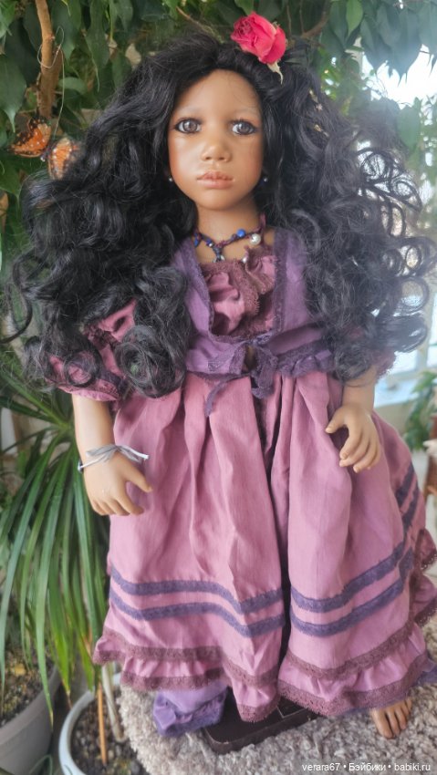 Прекрасная цыганка Aura от Annette Himstedt (фото 10)