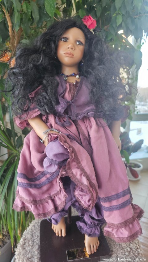 Прекрасная цыганка Aura от Annette Himstedt (фото 7)