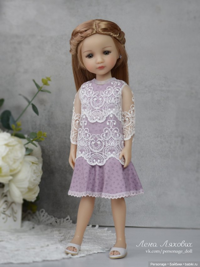 Платье и ажурная туника для Руби Ред (фото 2)