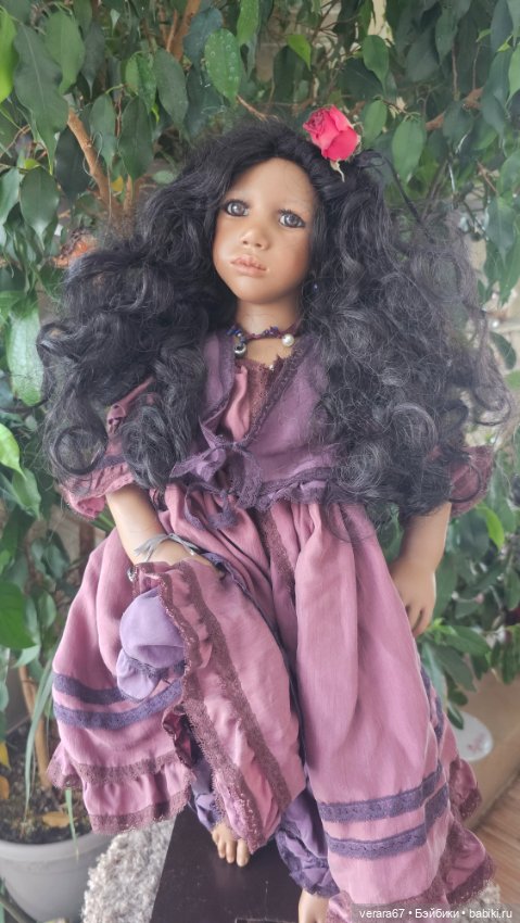 Прекрасная цыганка Aura от Annette Himstedt (фото 6)