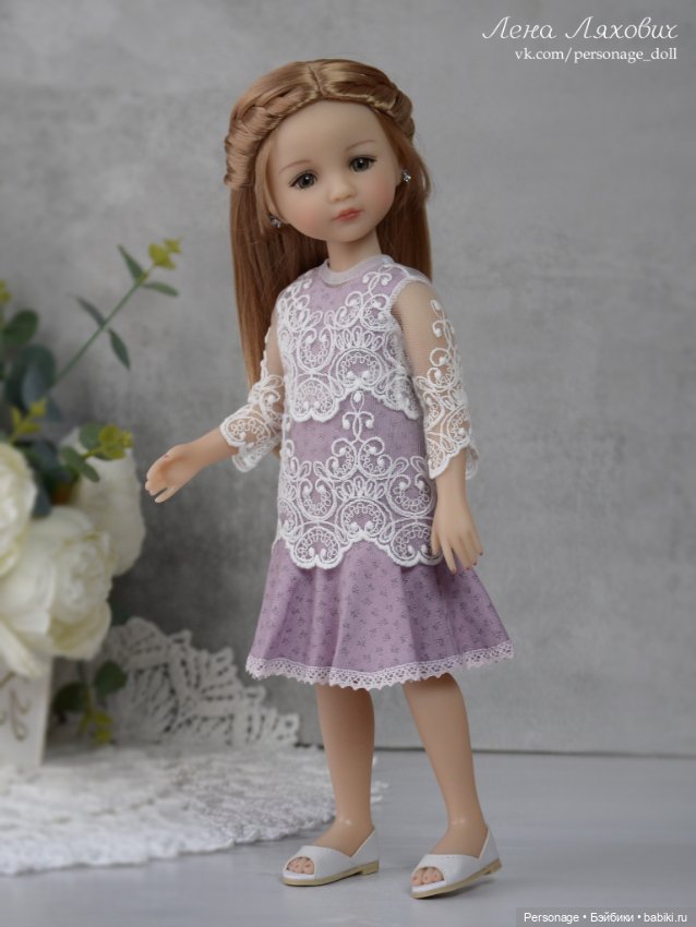 Платье и ажурная туника для Руби Ред (фото 3)