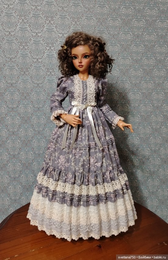 Розы на сером — Одежда для BJD (фото 2)