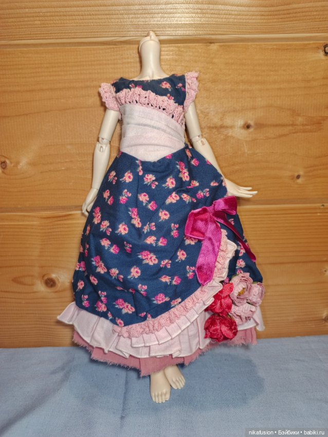 Платье на куклу БЖД SD Тоннер