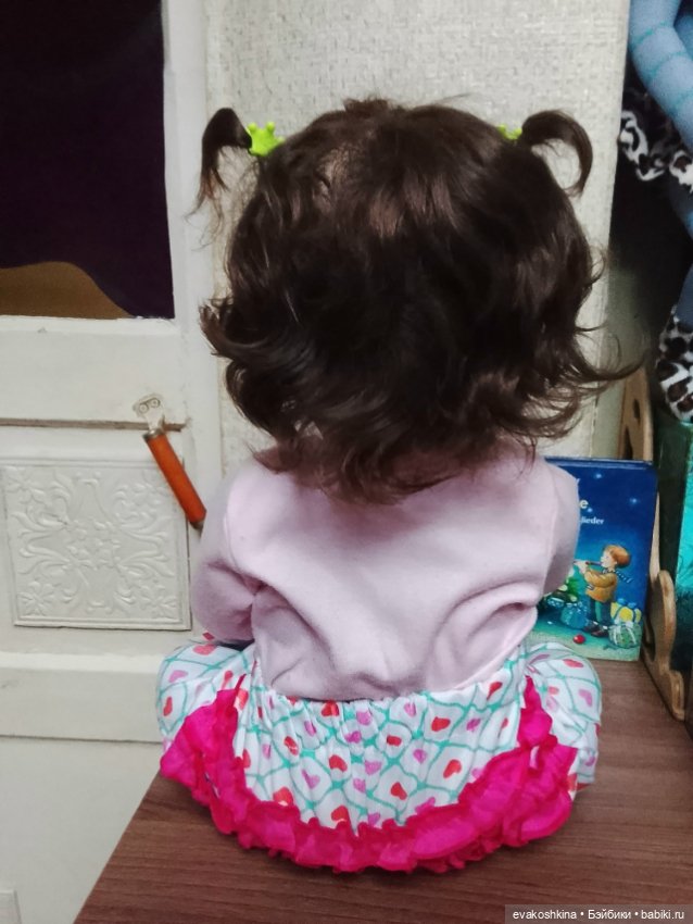 Полностью силикон-виниловая кукла - игровой реборн из молда Медди (фото 5)