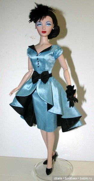 Выкройка PDF в натуральную величину /платье и съемная юбка для куклы Джин Маршалл Gene Marshall 40см (фото 2)