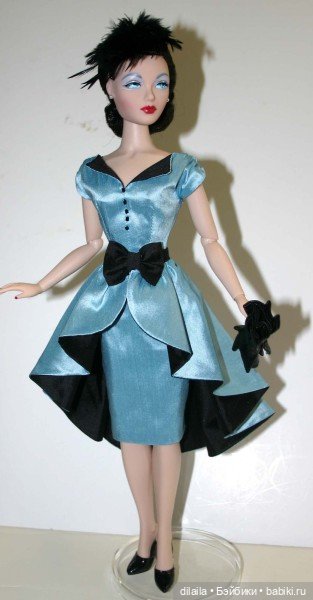 Выкройка PDF в натуральную величину /платье и съемная юбка для куклы Джин Маршалл Gene Marshall 40см (фото 3)