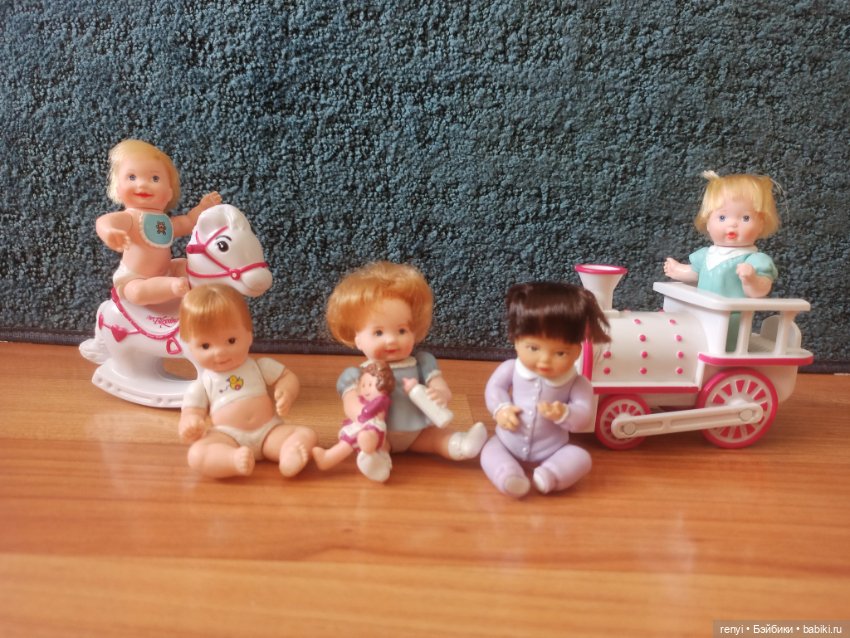 Малыши Tiny Blessing Bandai, 1987 год