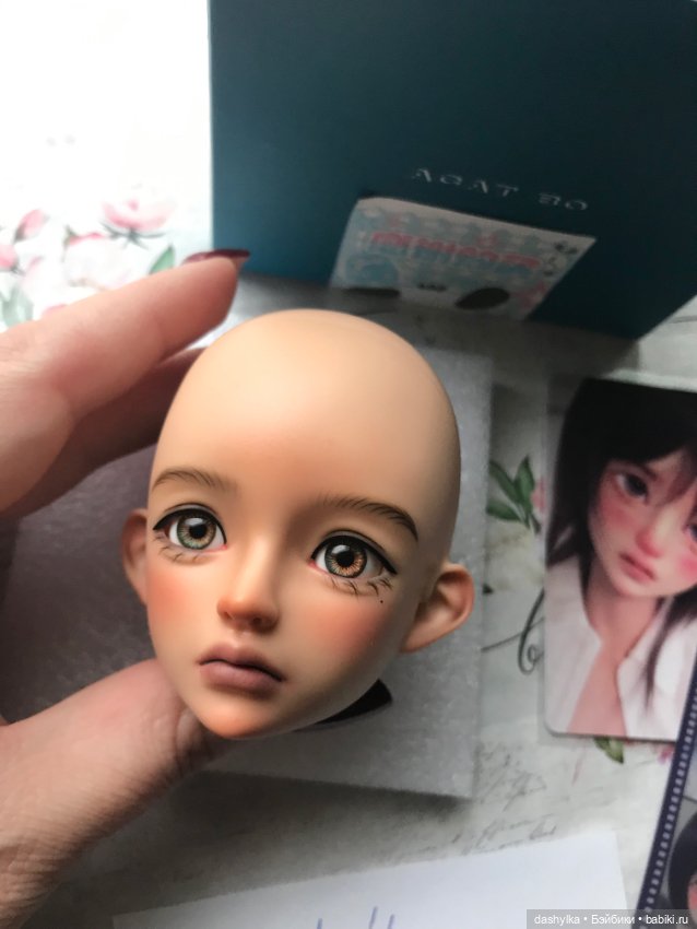 Голова для куклы 1/4 — Авторские куклы (фото 3)