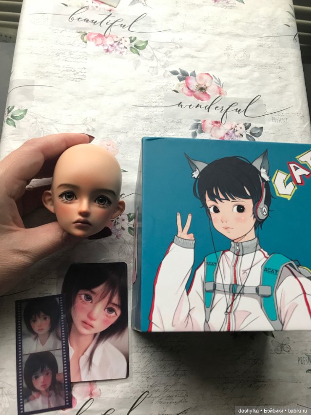 Голова для куклы 1/4 — Авторские куклы (фото 6)