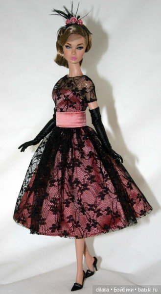 Выкройка PDF в натуральную величину / платье, пояс, перчатки для куклы Poppy Parker Поппи Паркер (фото 2)