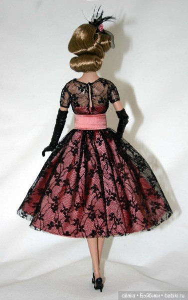 Выкройка PDF в натуральную величину / платье, пояс, перчатки для куклы Poppy Parker Поппи Паркер (фото 4)