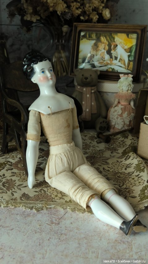 Антикварная China doll — Антикварные куклы