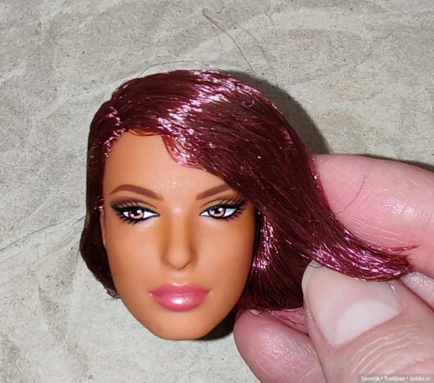 Головы кукол из набора You create Barbie basics (фото 5)