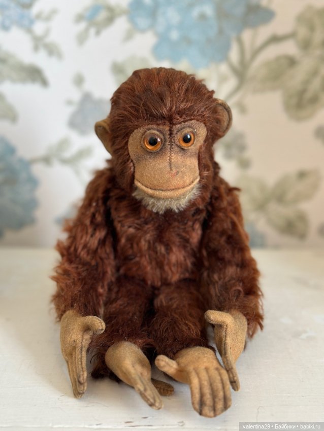 Винтажная Обезьянка Штайфф