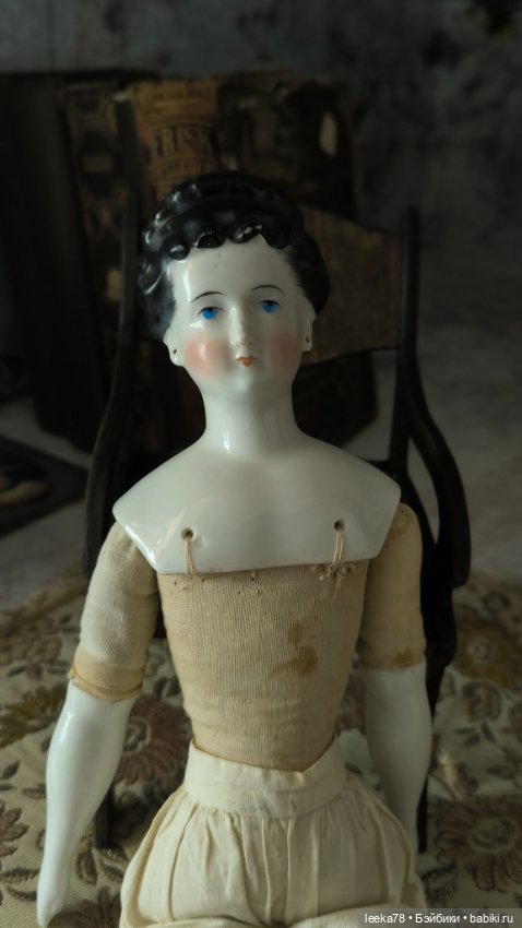 Антикварная China doll — Антикварные куклы (фото 8)