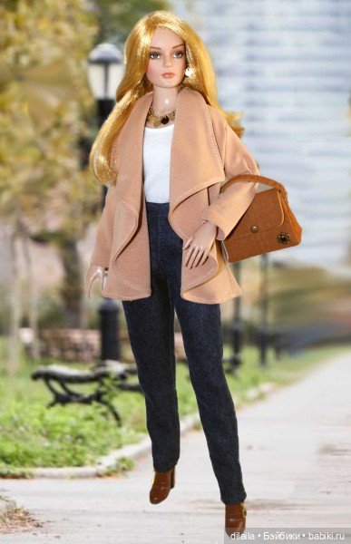 Выкройка PDF в натуральную величину / пальто, брюки, футболка для кукол Тоннер Tonner ростом 40-41см (фото 5)