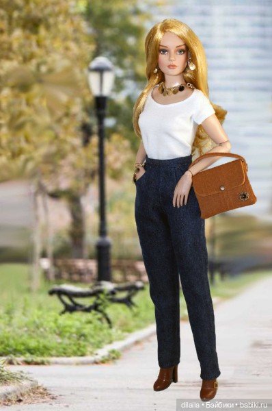 Выкройка PDF в натуральную величину / пальто, брюки, футболка для кукол Тоннер Tonner ростом 40-41см (фото 2)