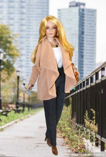 Выкройка PDF в натуральную величину / пальто, брюки, футболка для кукол Тоннер Tonner ростом 40-41см (фото 6)