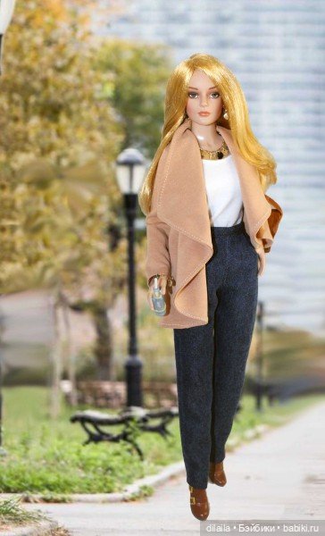 Выкройка PDF в натуральную величину / пальто, брюки, футболка для кукол Тоннер Tonner ростом 40-41см (фото 3)