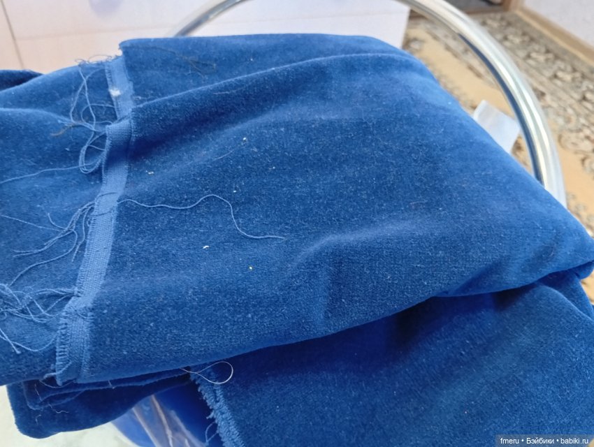 Бархат на х/б основе. Абсолютно новый отрез