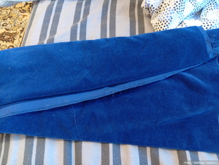 Бархат на х/б основе. Абсолютно новый отрез (фото 2)
