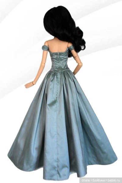 Выкройка PDF в натуральную величину / вечернее платье для куклы 1/3 BJD Smart Doll рост 60 см (фото 4)