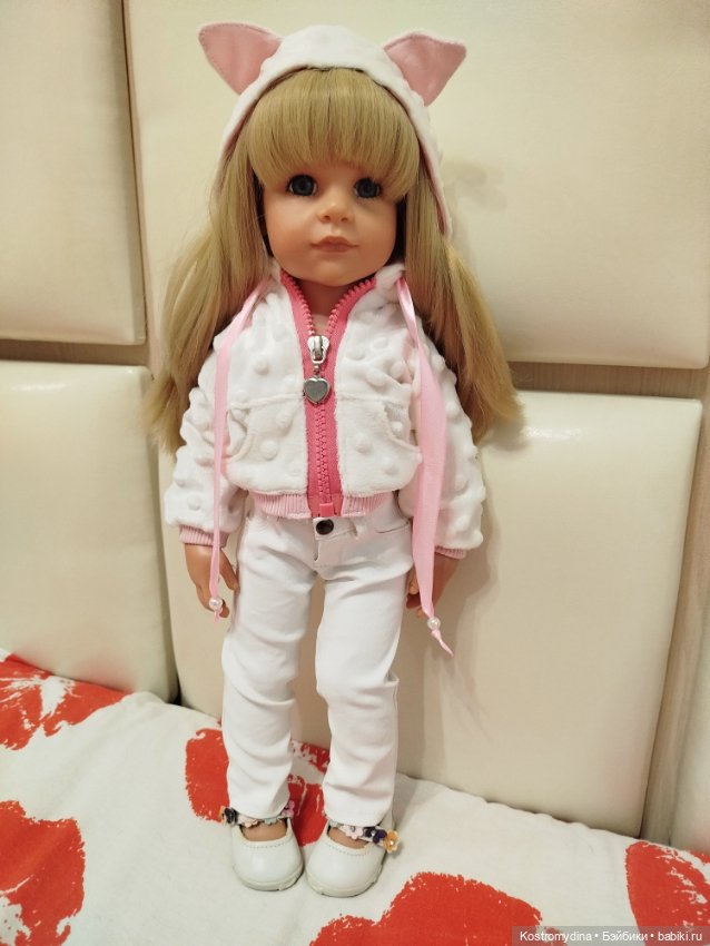 Кофта и джинсы для кукол готц (фото 2)