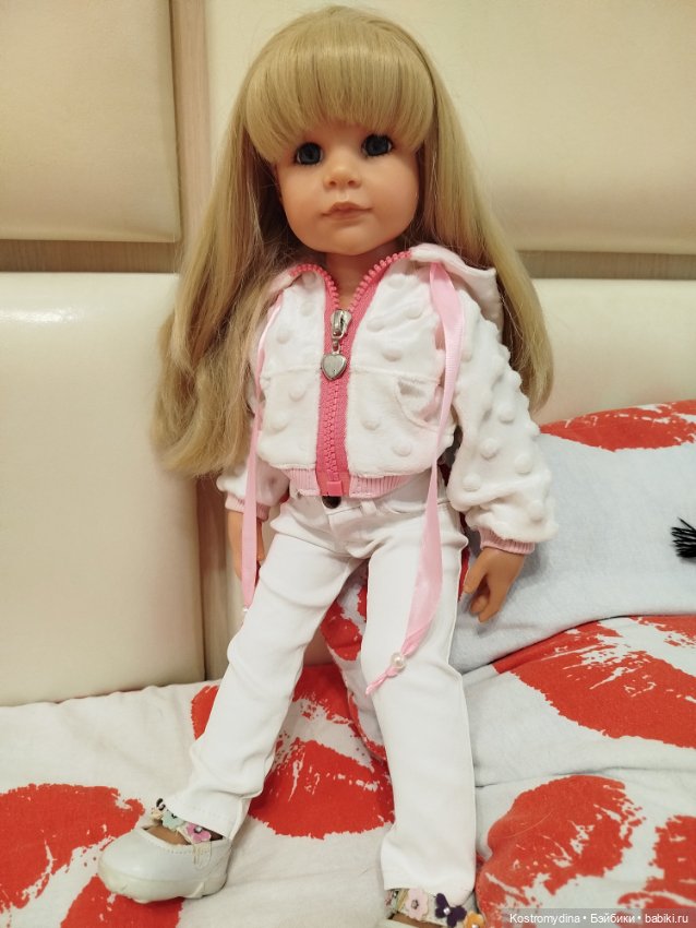Кофта и джинсы для кукол готц (фото 5)